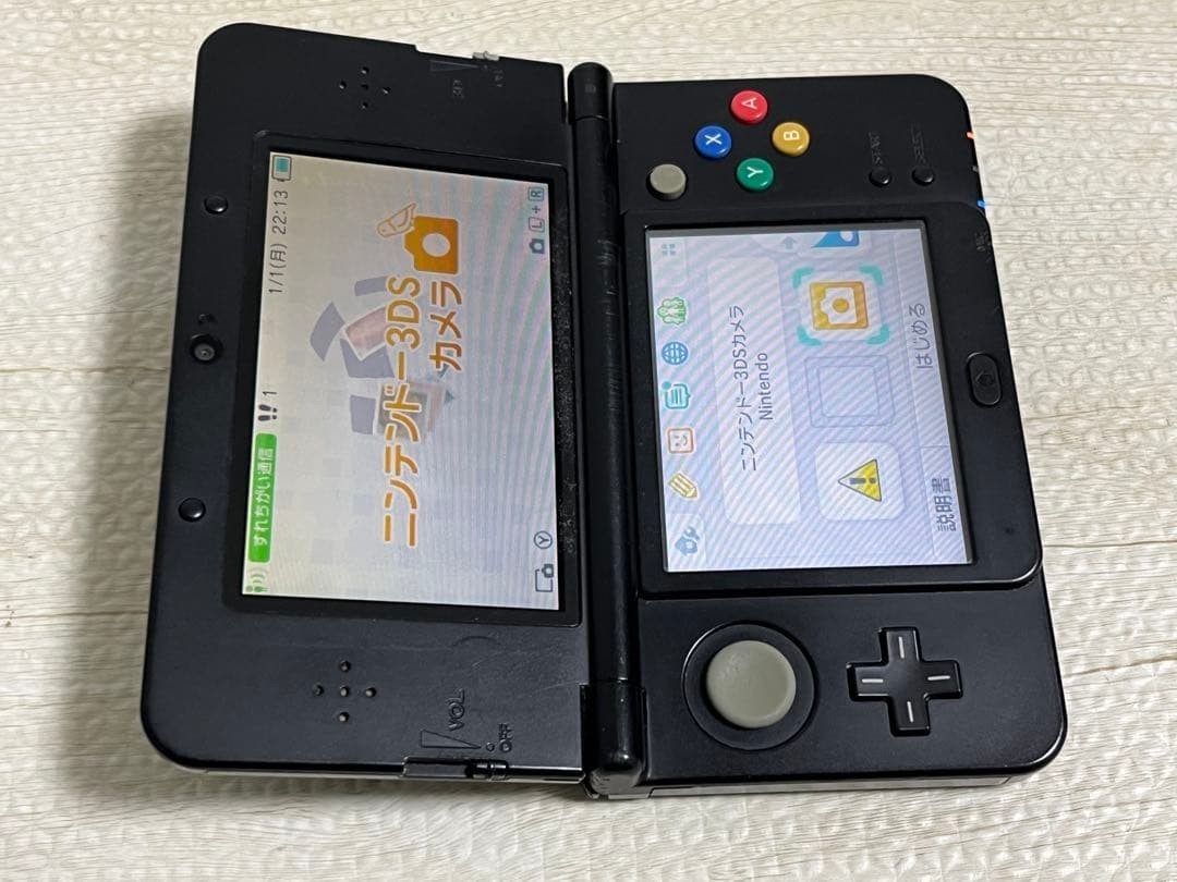 Japanese New Nintendo 3DS black without inner box KTR-001