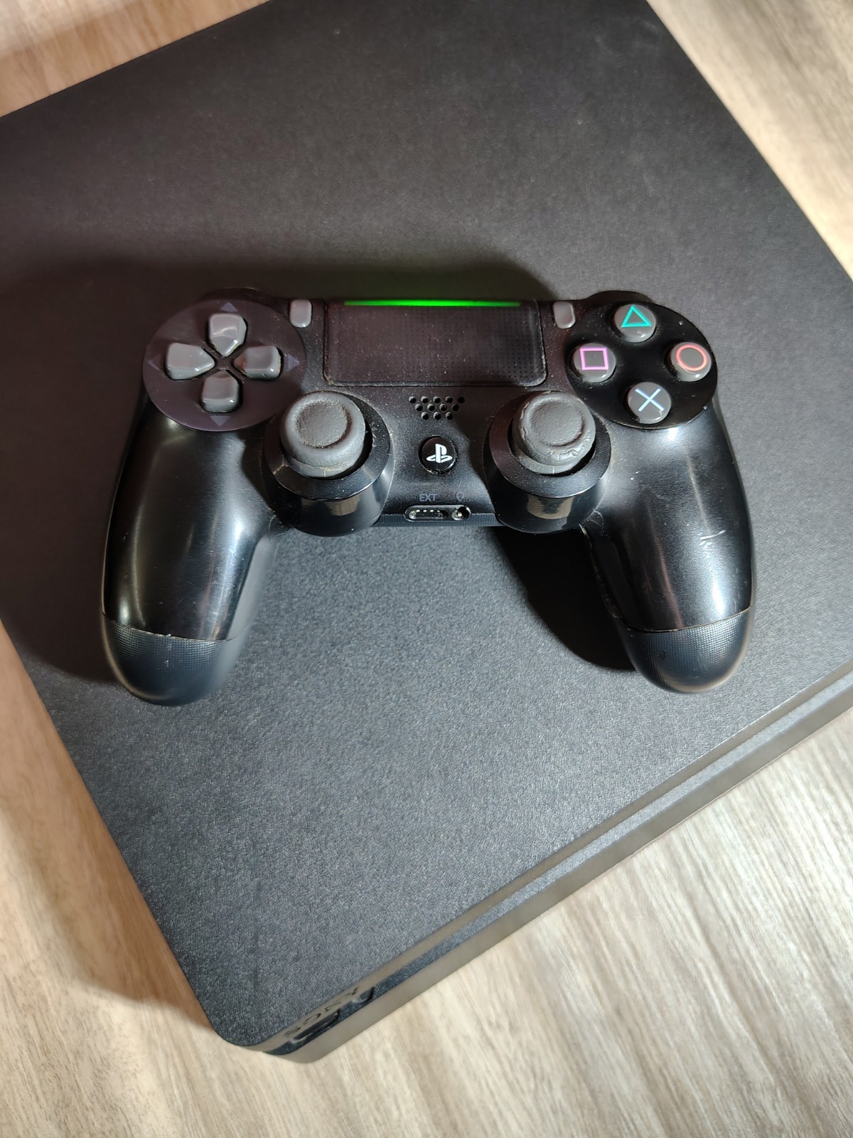 Sony PS4 Slim 1TB SSD Upgraded CLEANED & SERVICED Quiet Console w/ Controller