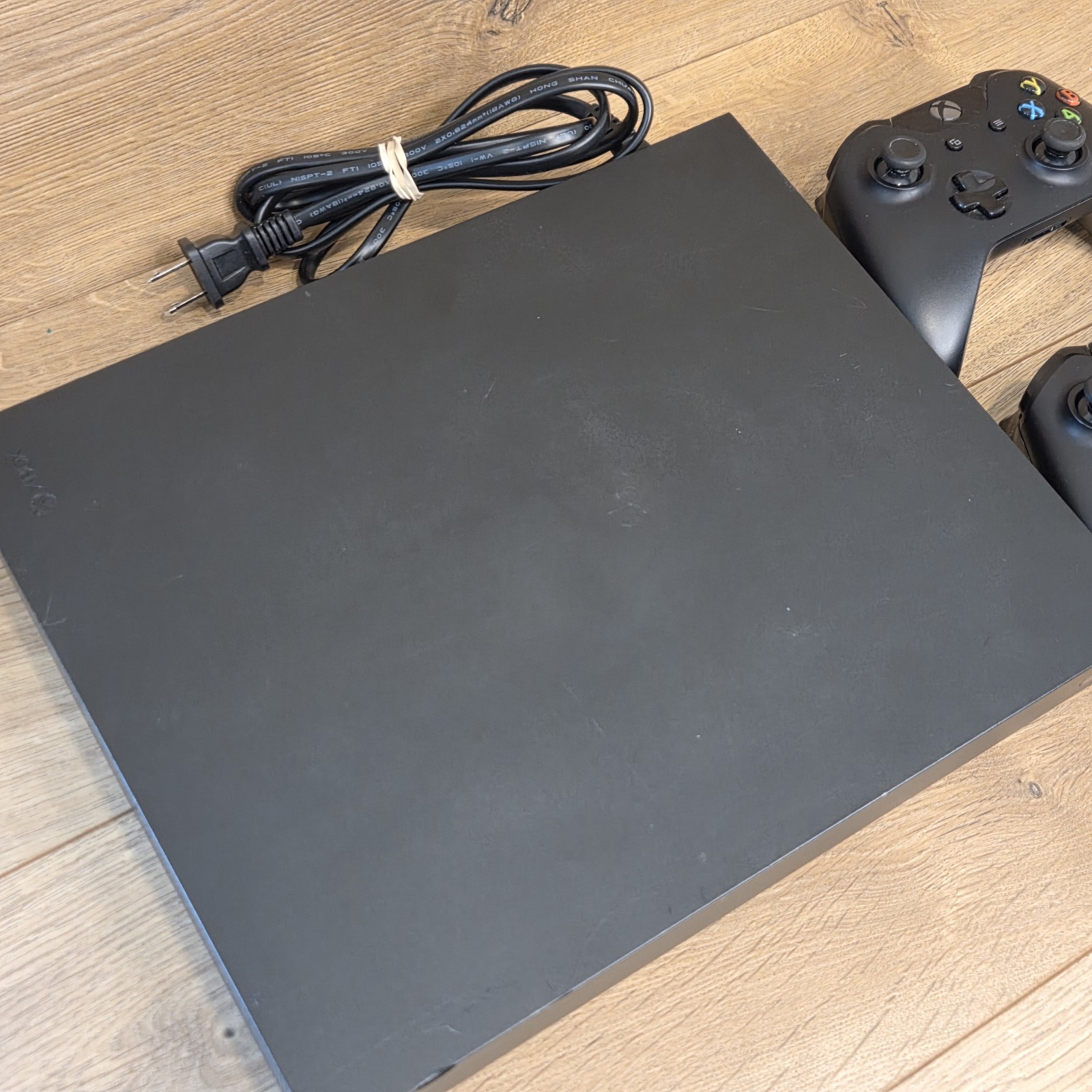 Microsoft Xbox One X 1TB Console Gaming System 1787 Black w/ 2 Controllers