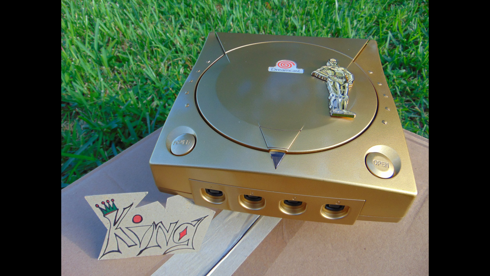 💙 SEGA Dreamcast HKT-3020 Home Console 🌟 Star Wars C-3PO 💙 Edition🌟💙 GOLD
