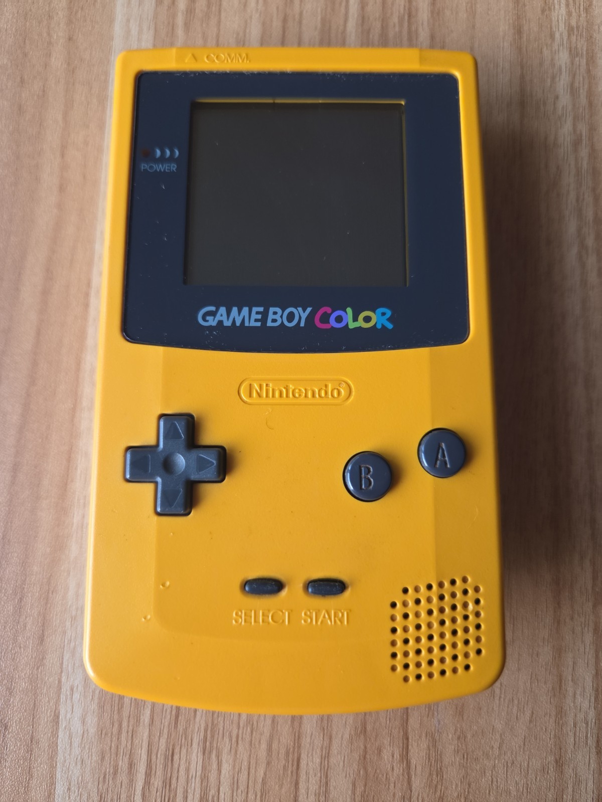 Nintendo Gameboy Color GBC Yellow Dandelion Handheld Console System CGB-001