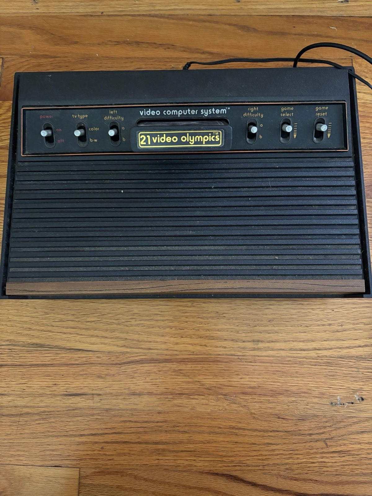 VintGd Atari 2600 Video Game Console No Controllers