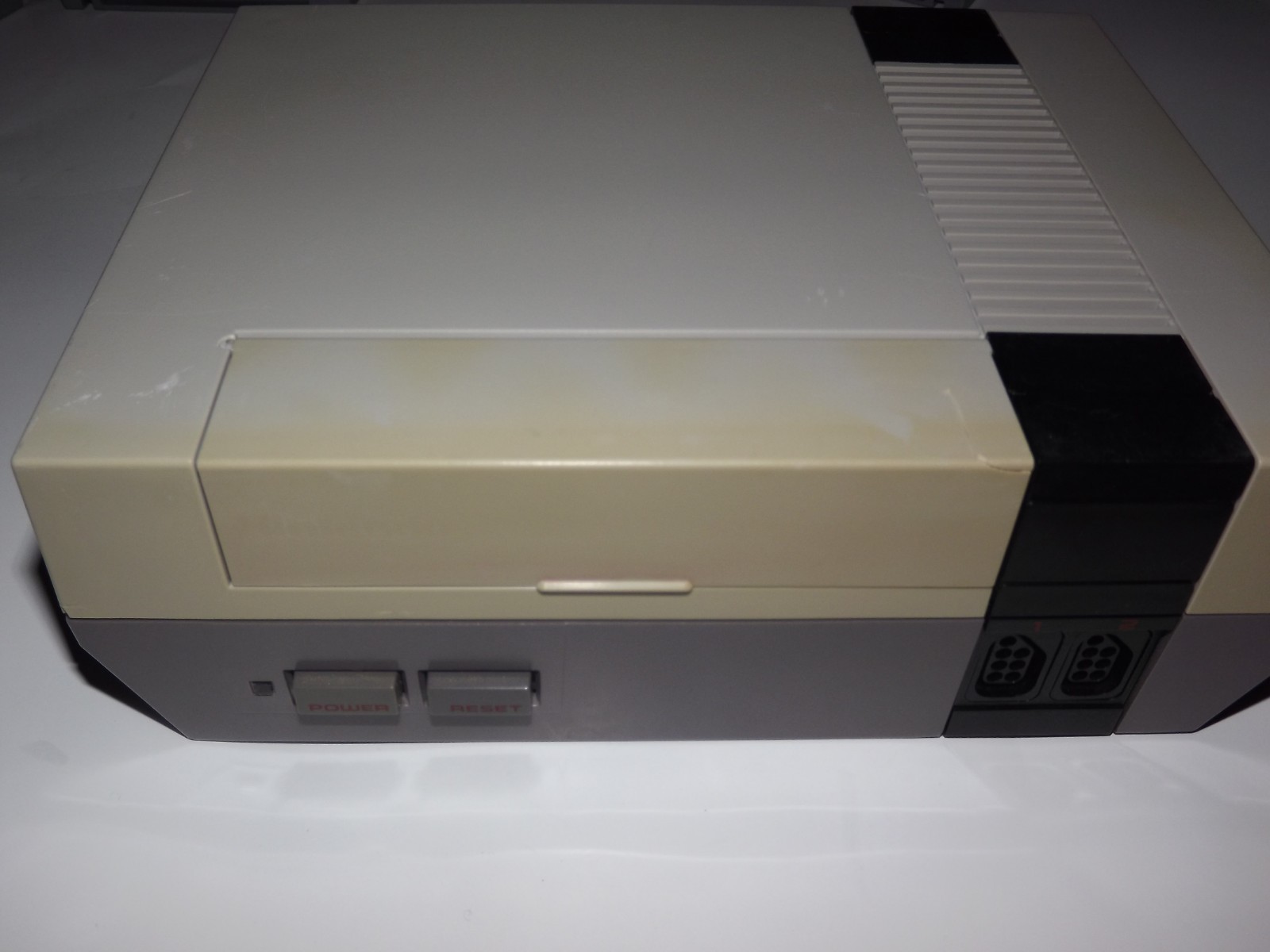 Original Nintendo NES System Console, hook ups, New AV to HD Converter