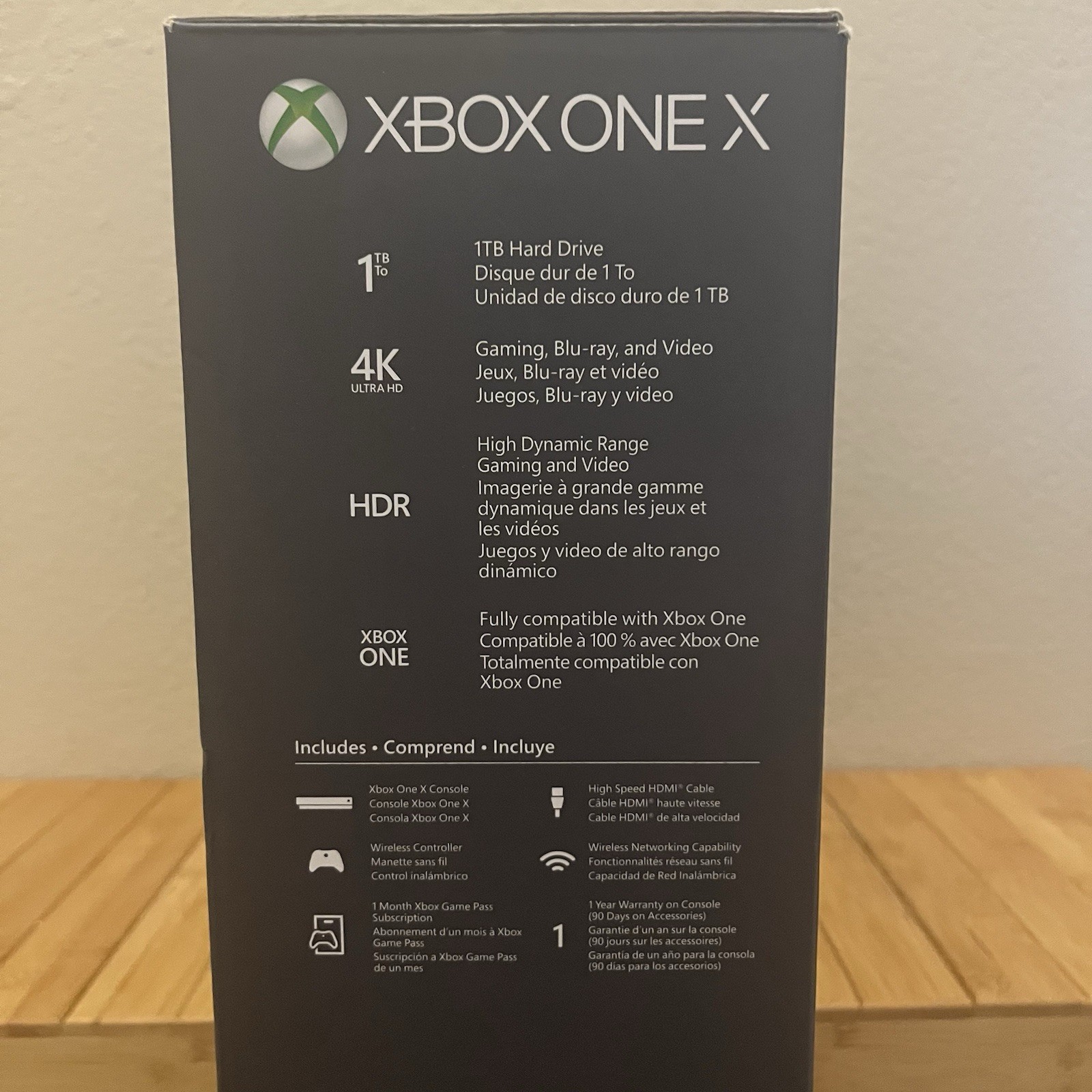 Microsoft Xbox One X 1TB Console Gaming System Black 1787 Brand New/Open Box