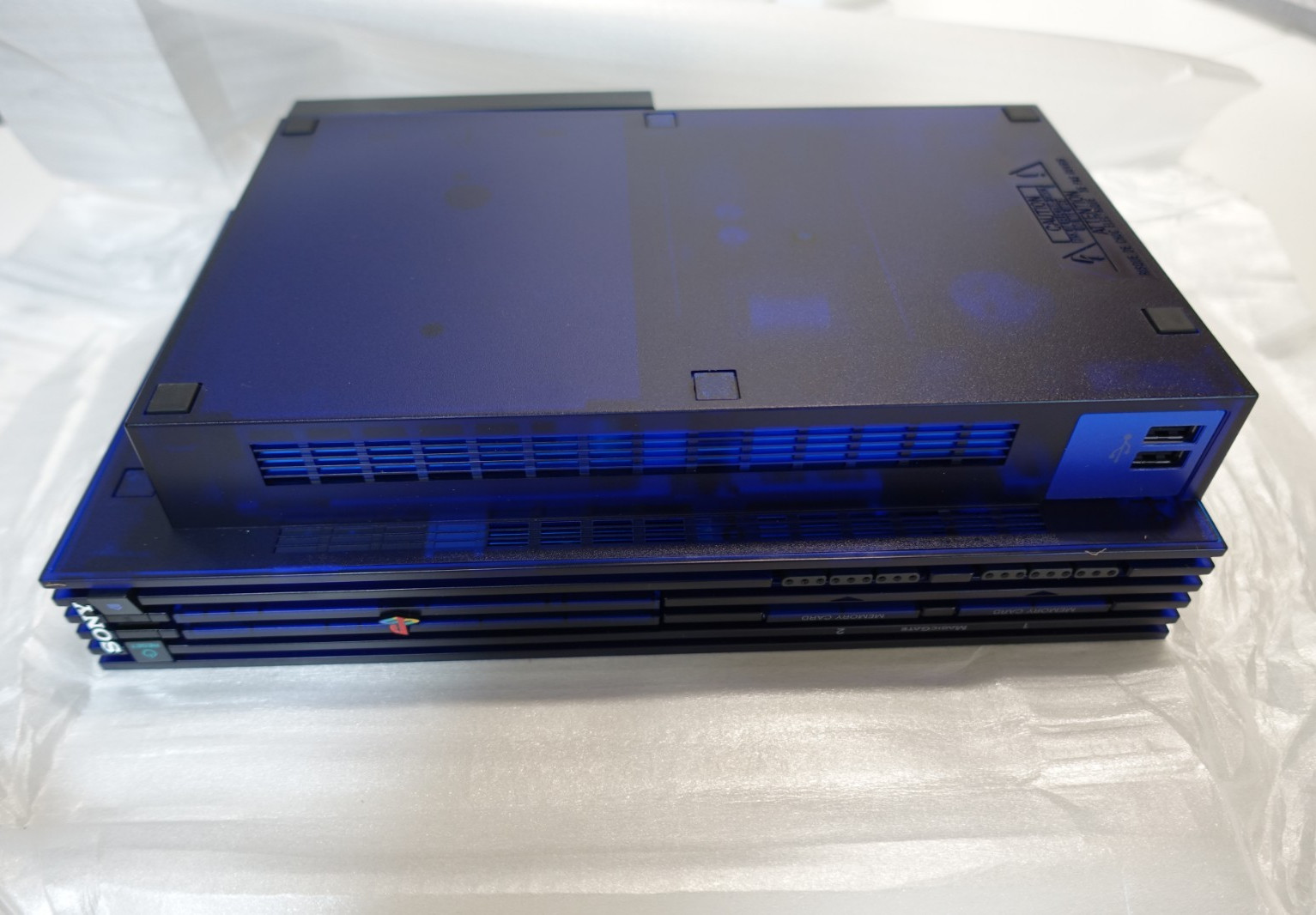 NEW Sony PlayStation 2 PS2 Console Midnight Blue SCPH-50000MB/NH Japan W/Box