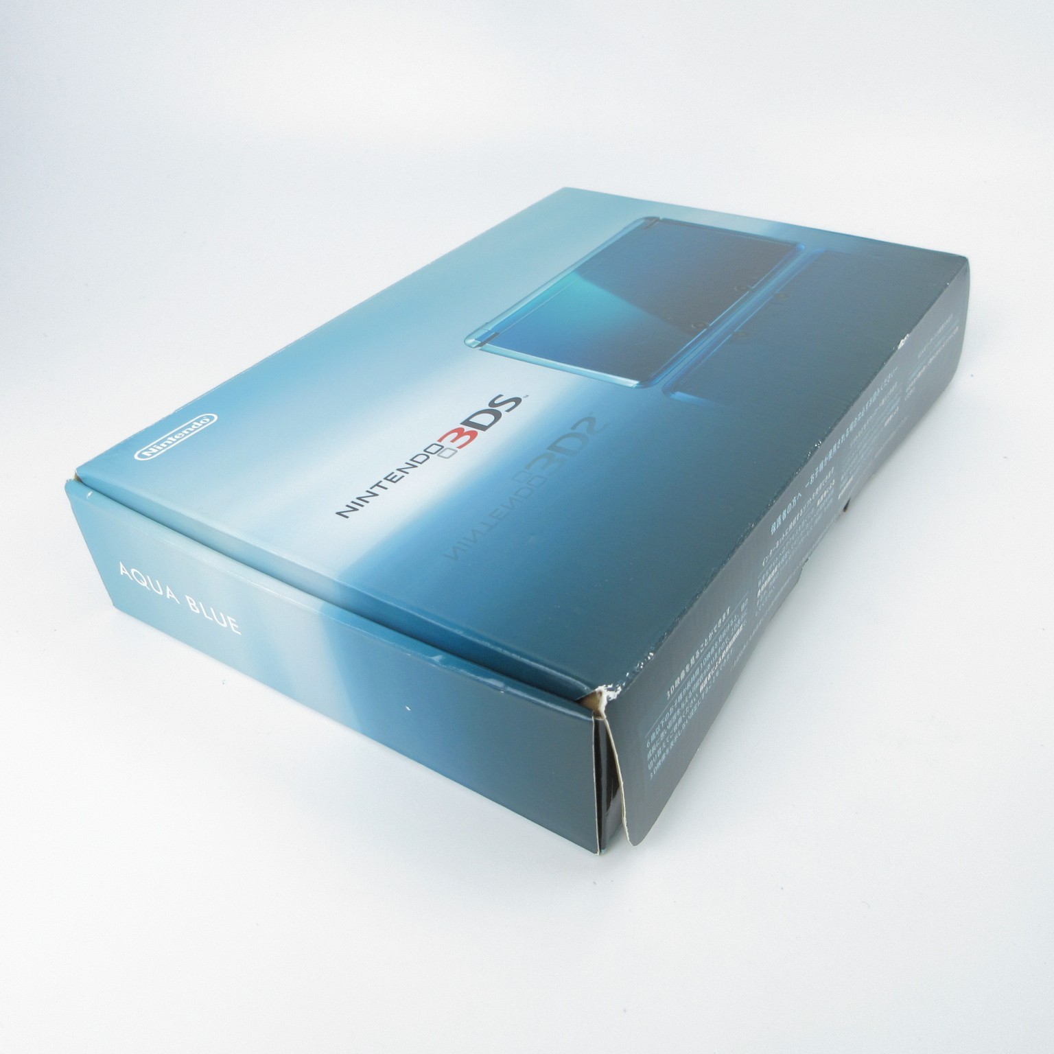 【Excellent】Nintendo 3DS Aqua Blue Console Japanese Edition #DEN0214/07
