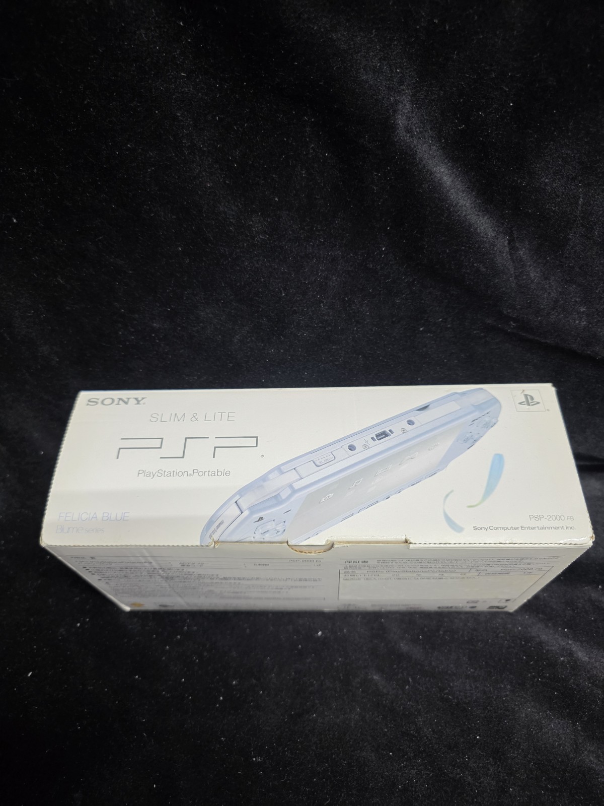 PSP-2000 FB Blume Series Felicia Blue console boxed Japan system