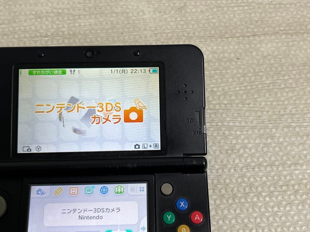 Japanese New Nintendo 3DS black without inner box KTR-001