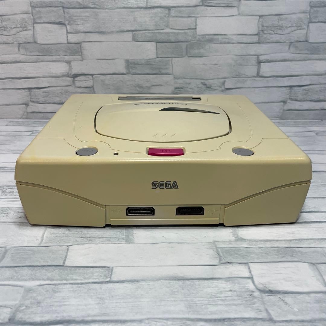 SEGA Saturn console HST 3220 with power memory controller tested