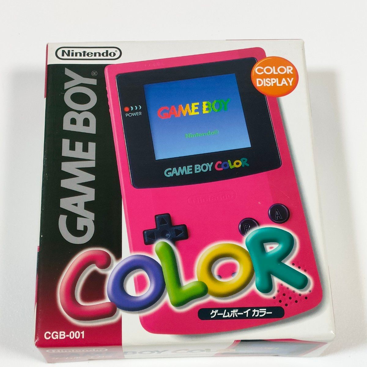 Original Game Boy Color Red Console CGB-001, Excellent Condition, Working