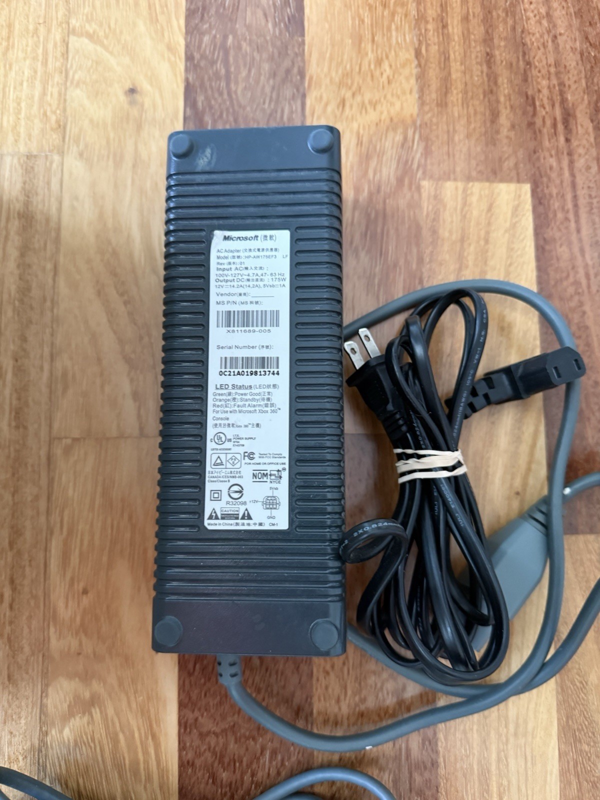 Microsoft Xbox 360 Console With Two Controllers Tested Working