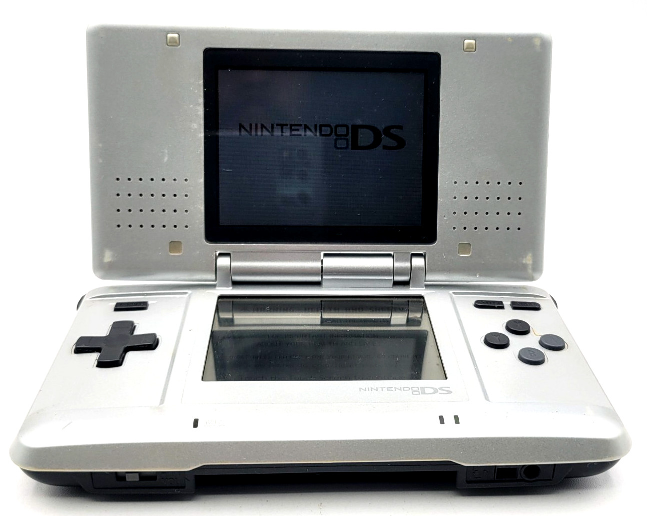 Nintendo DS Original NTR-001 Console – Titanium Silver – Plus Charger – Tested