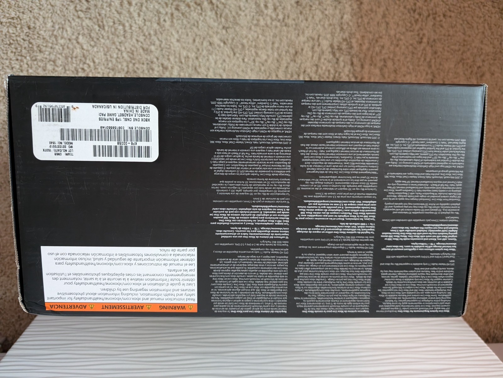 Xbox One Halo 5:Guardians Limited Edition 1TB Black & Silver ConsoleFACTORY SEAL