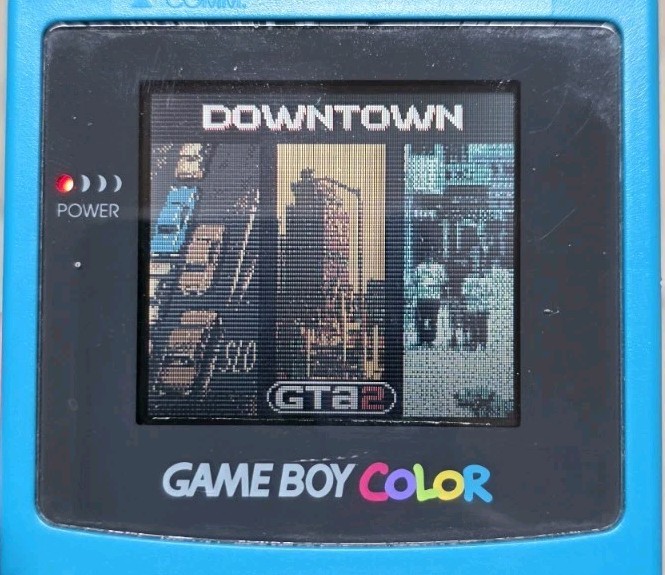 WORKING! Nintendo GameBoy Color Teal (CGB-001) Handheld System