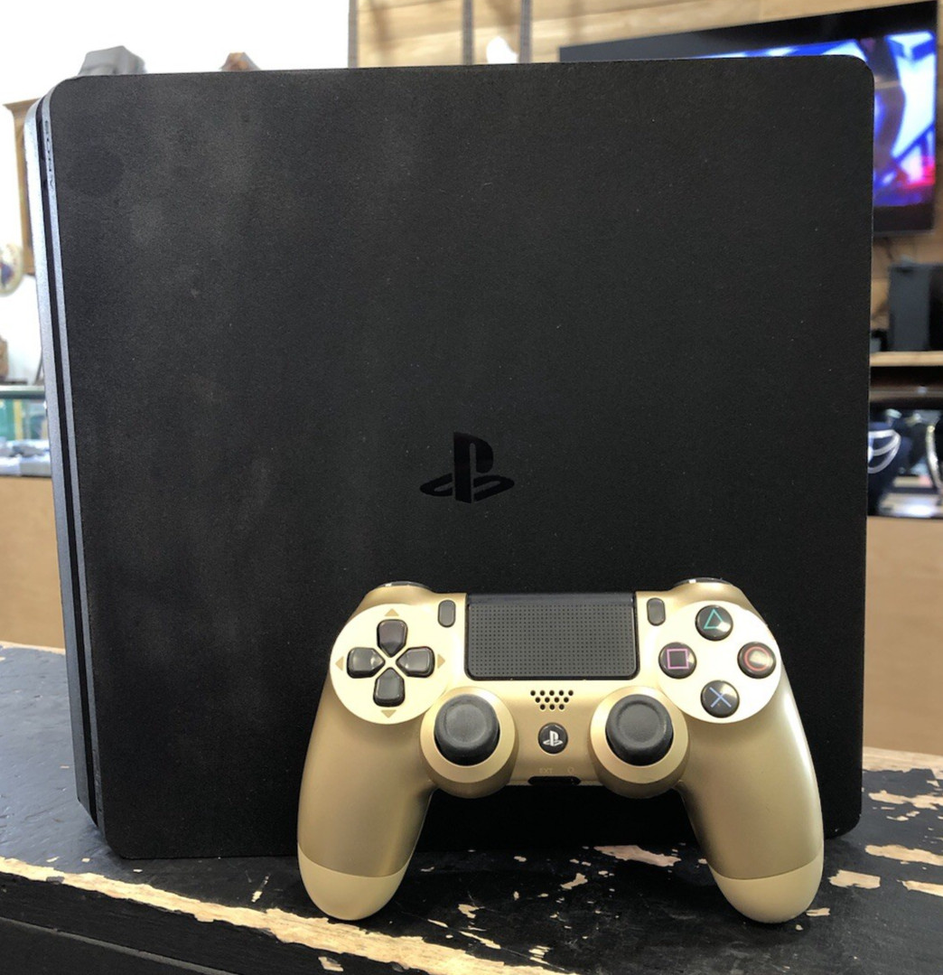 Sony PlayStation 4 Slim 1TB Console – Jet Black