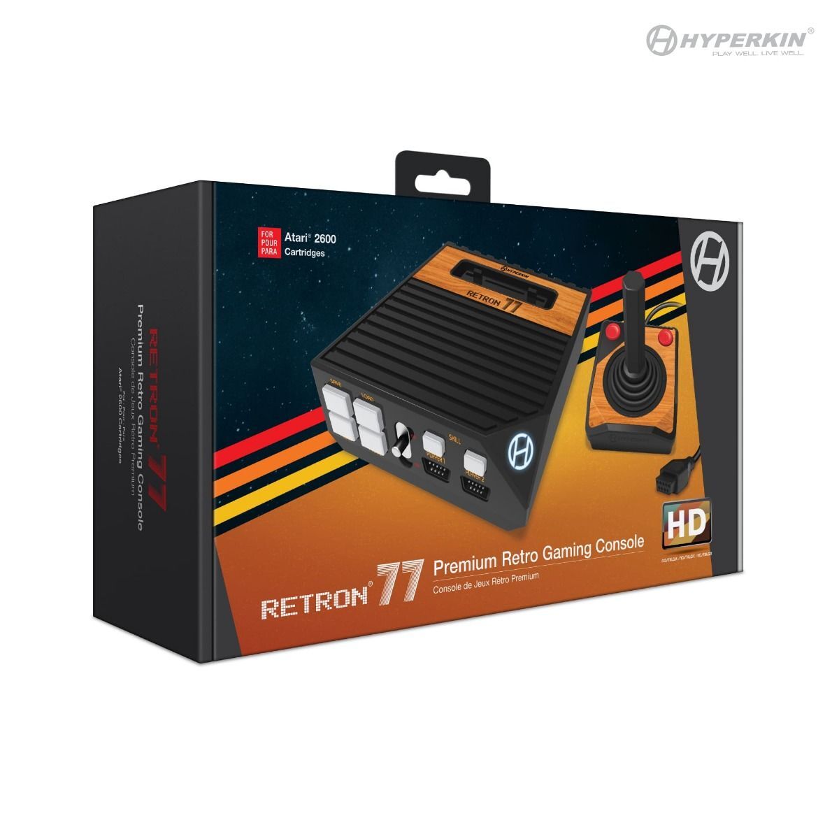 HYPERKIN RetroN 77 HD Gaming Console🍯Atari 2600 Trooper Controller Game System