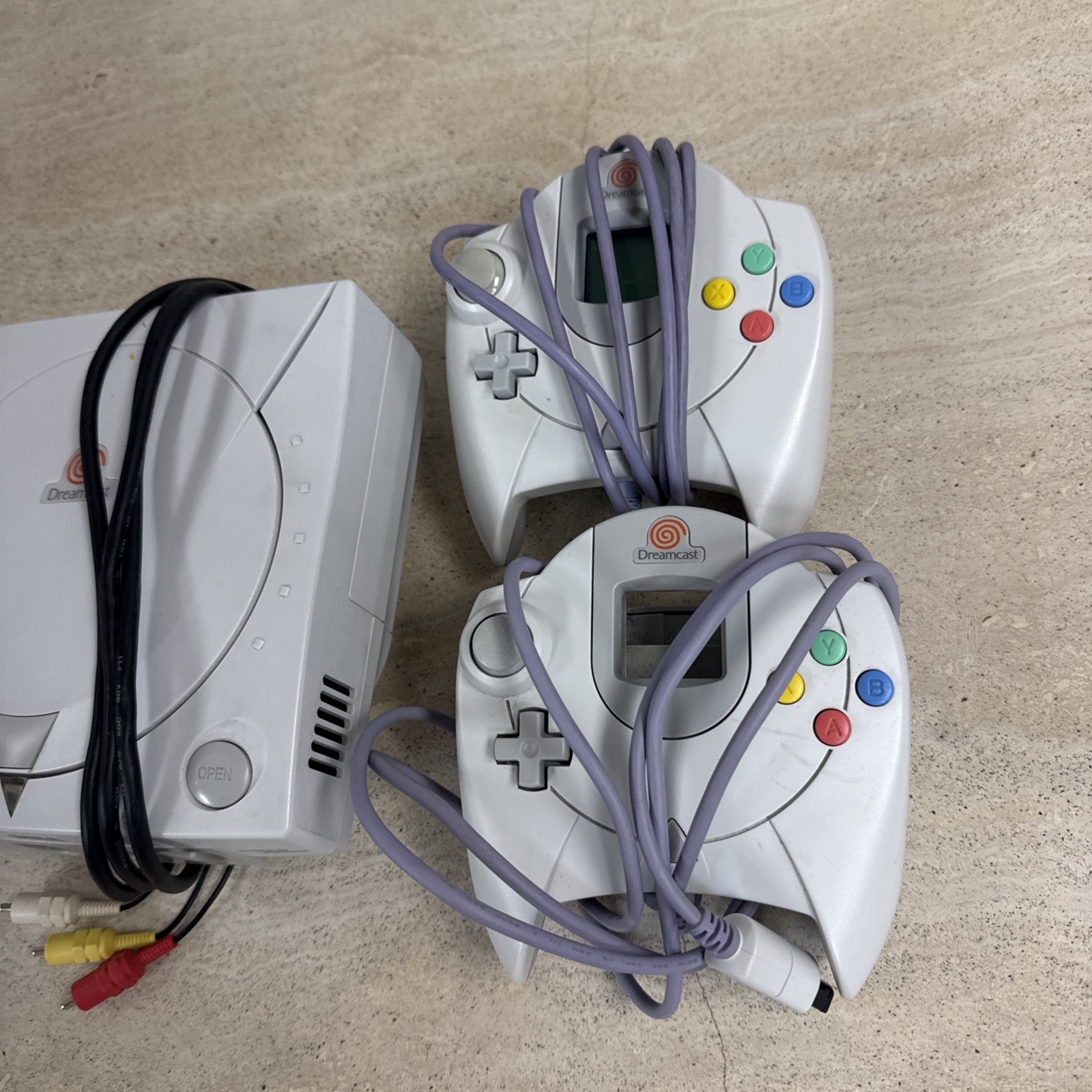 Dreamcast Sega HKT-3020 Turns On