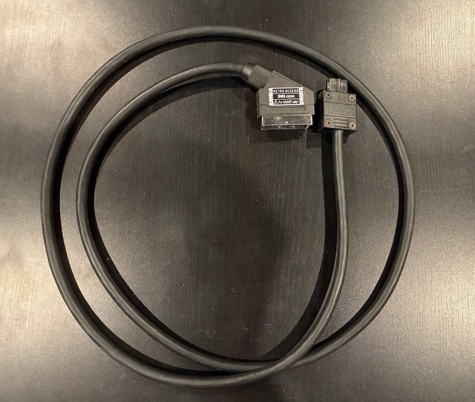 RGB Mod SNES Super Nintendo Jr SNS-101 Console 1-Chip Retro Access SCART Cable