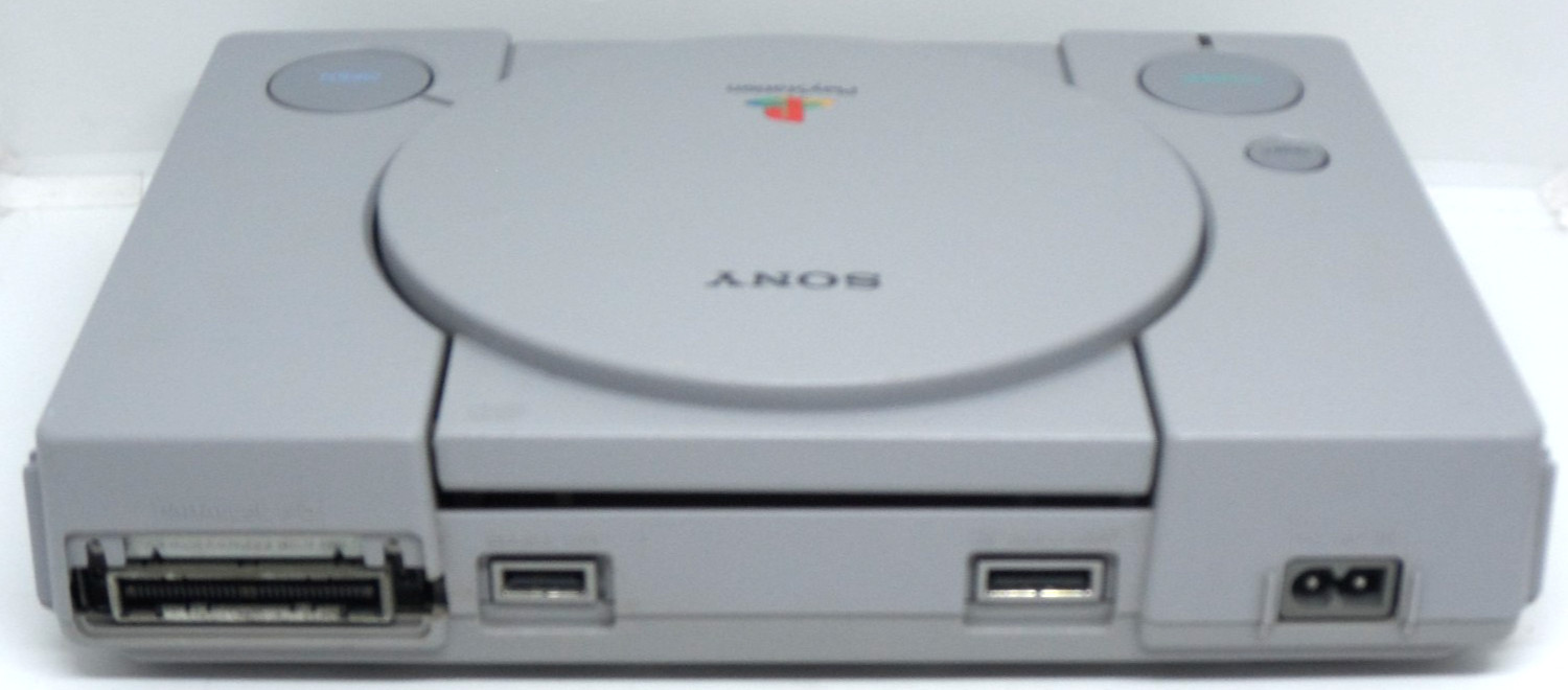 Sony PlayStation Gray Console (SCPH-5501) 2 Controllers, 2 Memory Cards ps1 LOOK