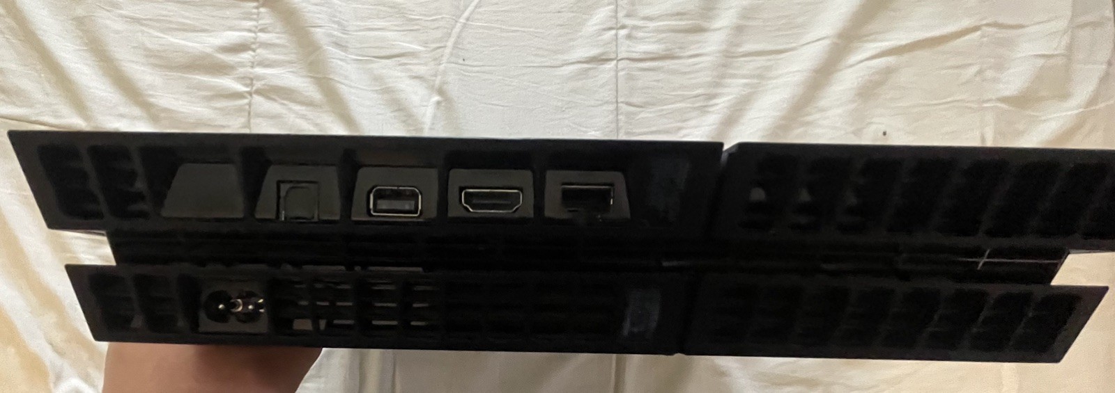 Working PS4 500GB console, w/power cord, PS4 controller, and 5 PS4 games