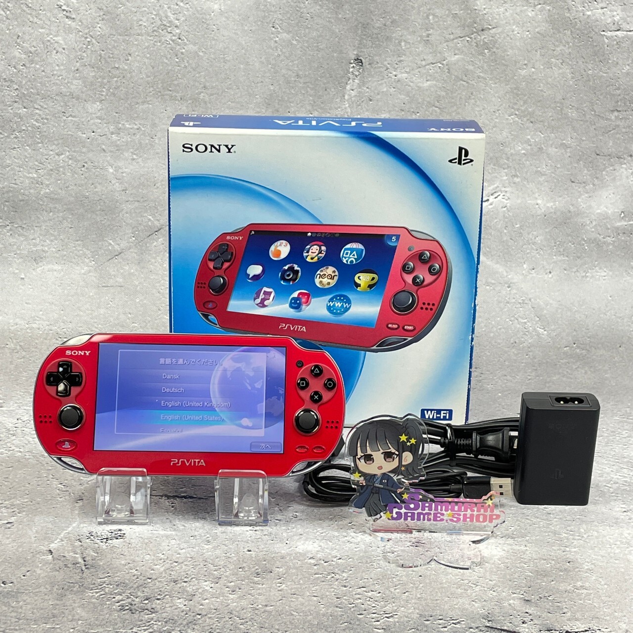 PS Vita PCH-1000 Sony Playstation Console Accessory Complete Box Set Excellent