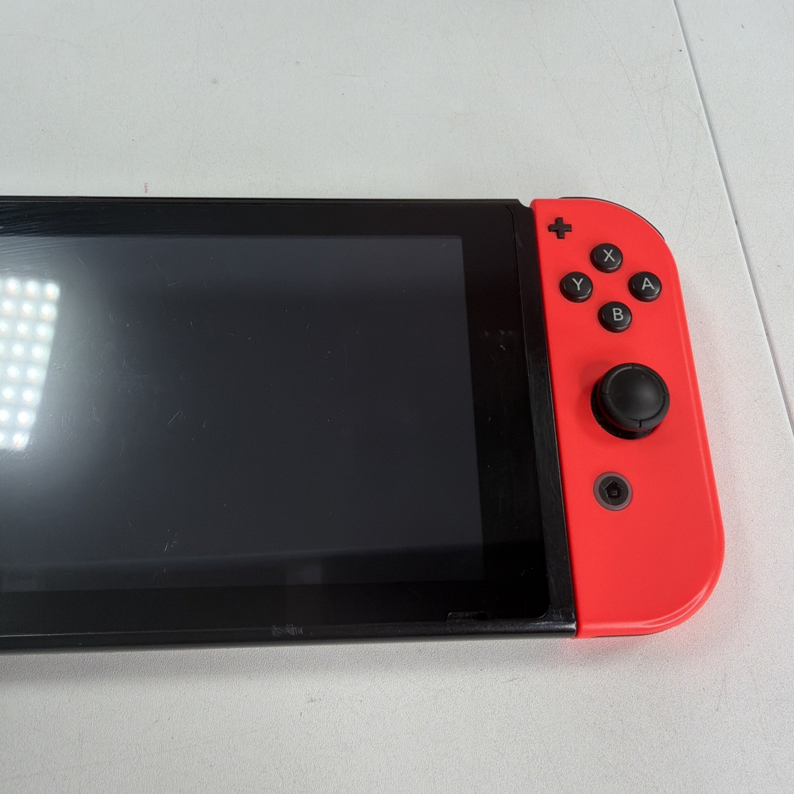 Nintendo Switch HAC-001 32GB Black Console w/Neon Red & Blue Joy-Con 128gb Micro