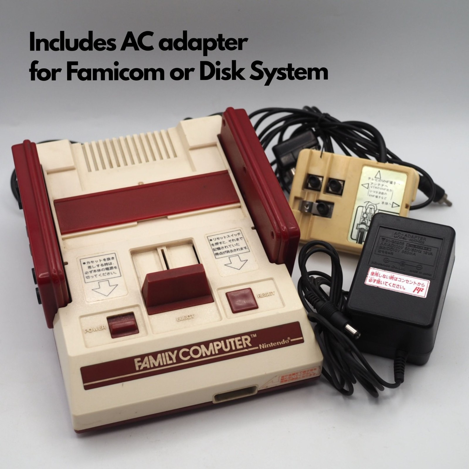 Nintendo Famicom / Disk System Console system – Choose Your Bundle Tested NTSC-J