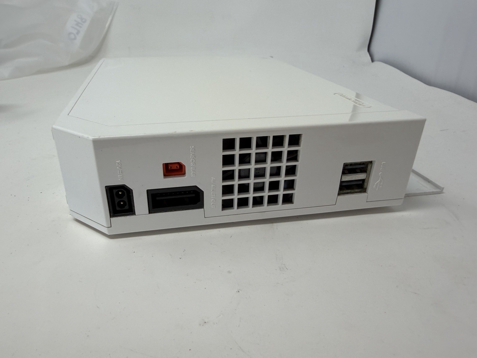 Nintendo Wii White Console Only RVL-001 Gamecube Compatible TESTED