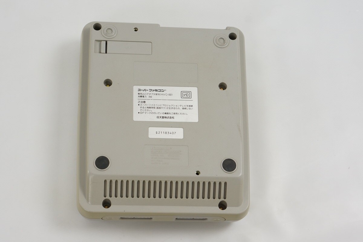 Super Famicom Console SHVC-001 Nintendo Tested System wz 4 Games SM10389384