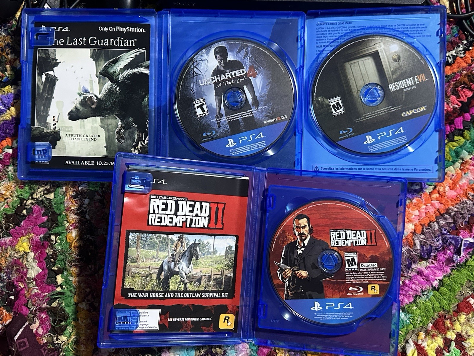 Sony PlayStation 4 Slim 1TB Gaming Bundle Console With 3 Games & 1 Controller