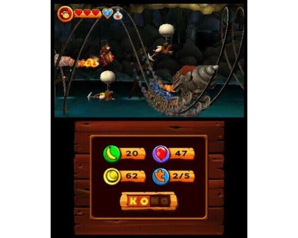 Donkey Kong Country Returns 3D – Nintendo 3DS – Brand New Factory Sealed!