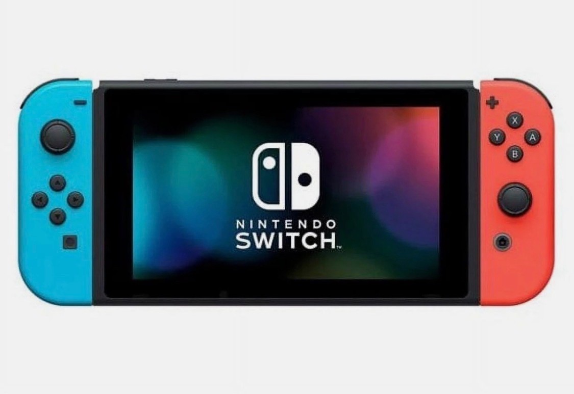 Nintendo Switch Neon Red Blue – Handheld Console System – Excellent Condition