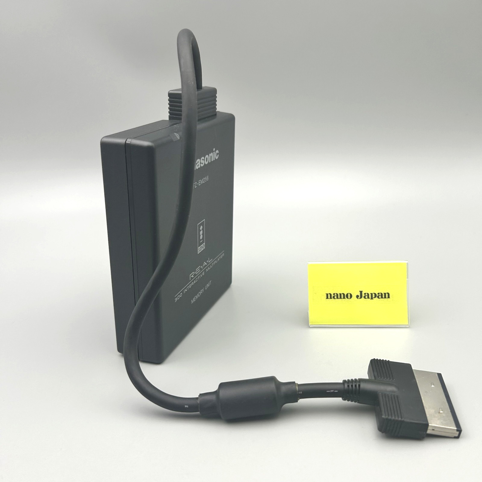 Panasonic 3DO FZ-EM256 External Memory Unit Backup Save Storage Adapter Used JP