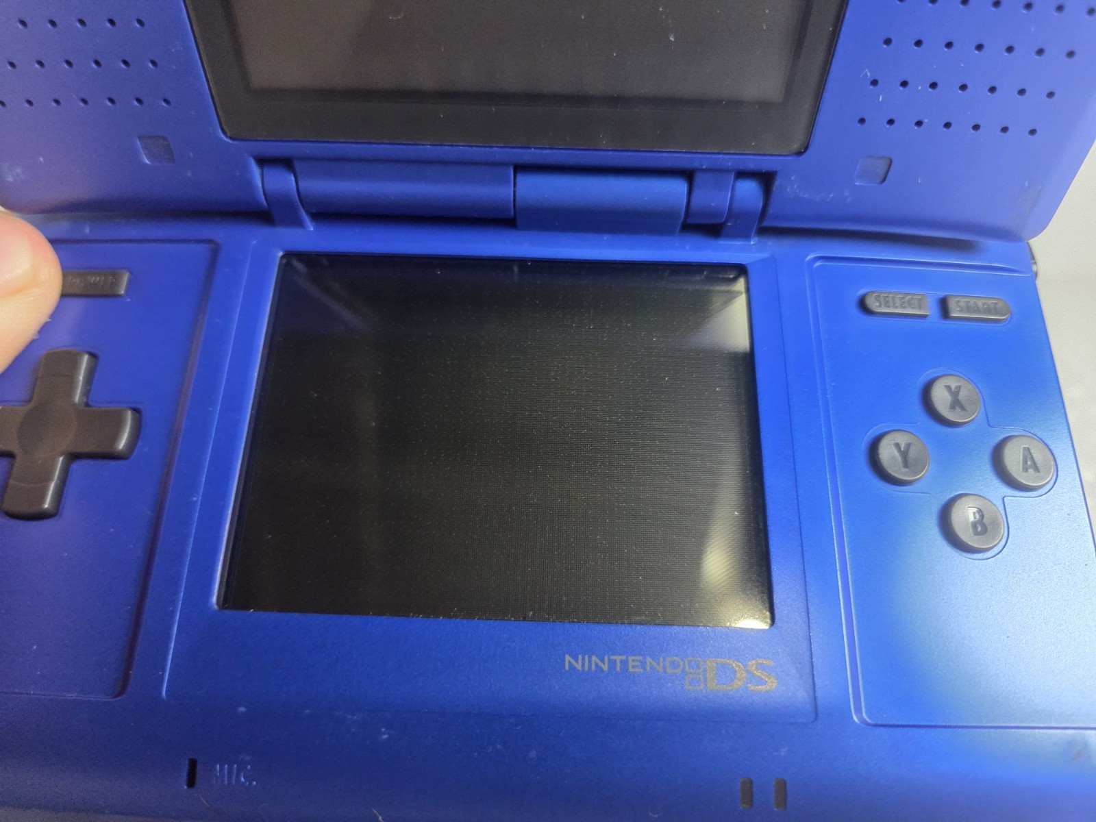 Nintendo DS GBA Orginal Model Blue Handheld System Charger Tested New Battery