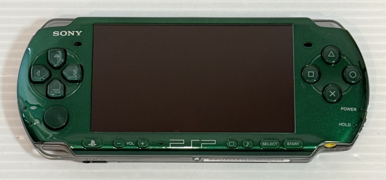 Sony PSP-3000 Console Green Rare Color Region free w/4GB memory – Excellent