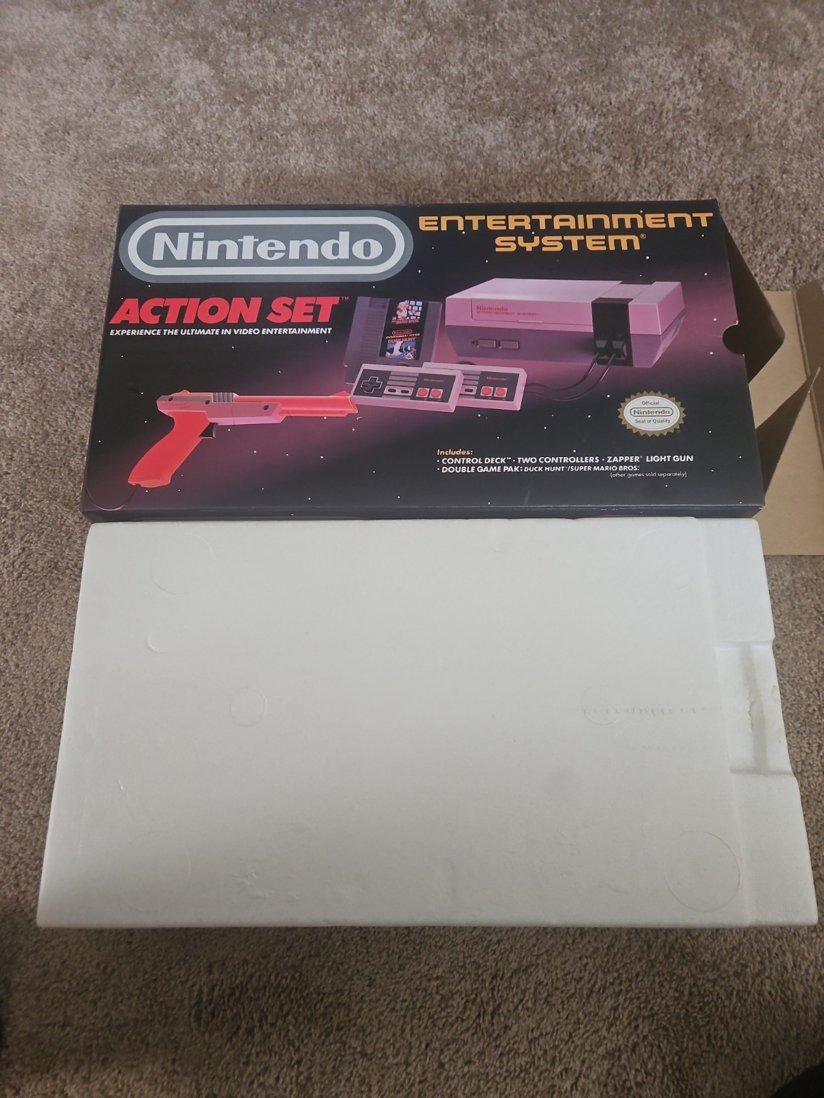 Nintendo NES Action Set Home Console – White/Gray