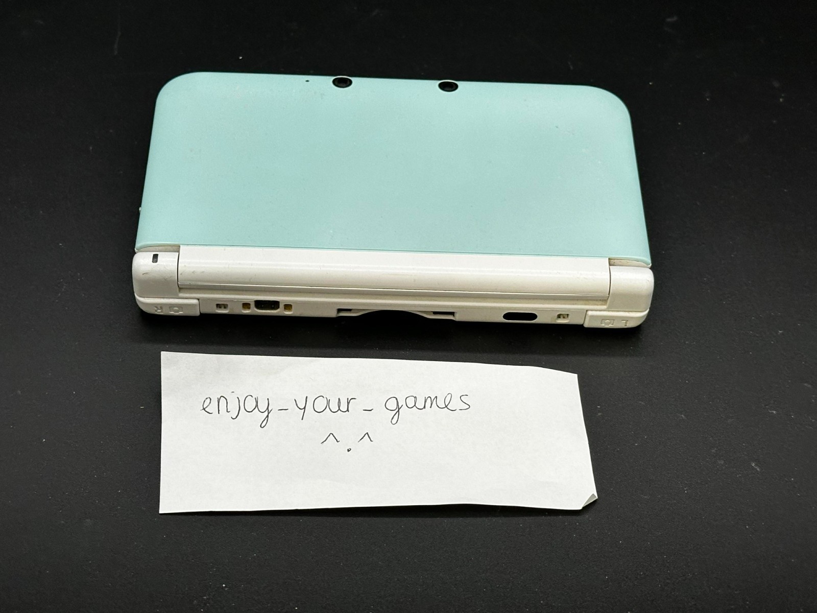 Nintendo 3DS XL LL Mint/White | English | Charger | US Seller – SHIP IN 1-DAY