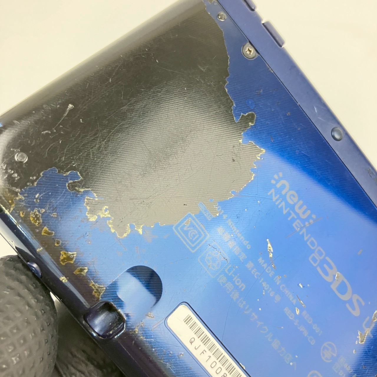 TOP IPS Nintendo new 3DS LL XL Metallic Blue Console Region Japanese Only 726