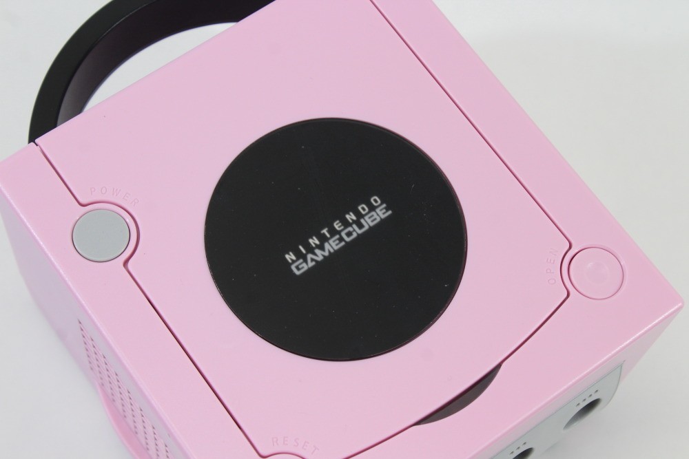 Nintendo Gamecube Pastel Pink Console Controller AC AV Memory Card NTSC-U/C US