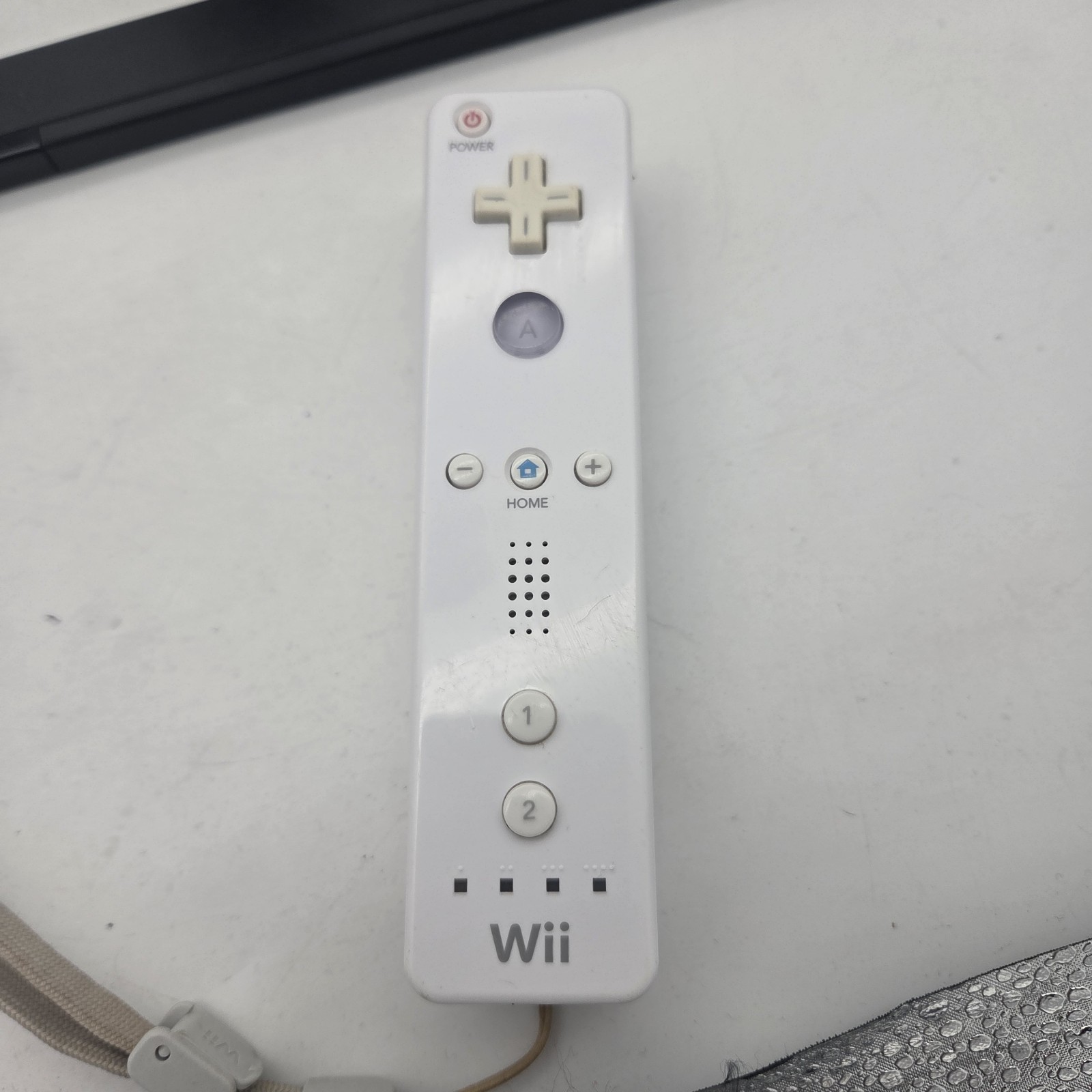 Nintendo Wii Console Bundle Tested Works RVL-101 Black Cables & Controller