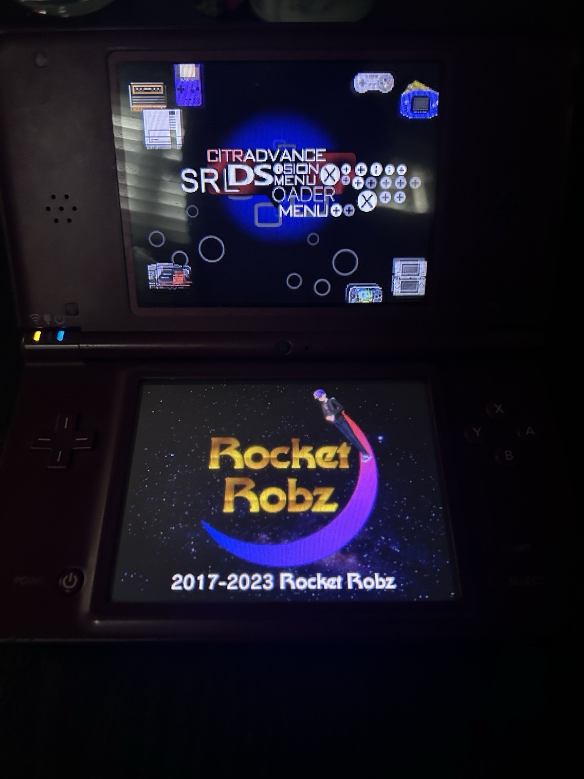 Nintendo DSi XL -Burgundy PRELOADED SD WITH GAMES