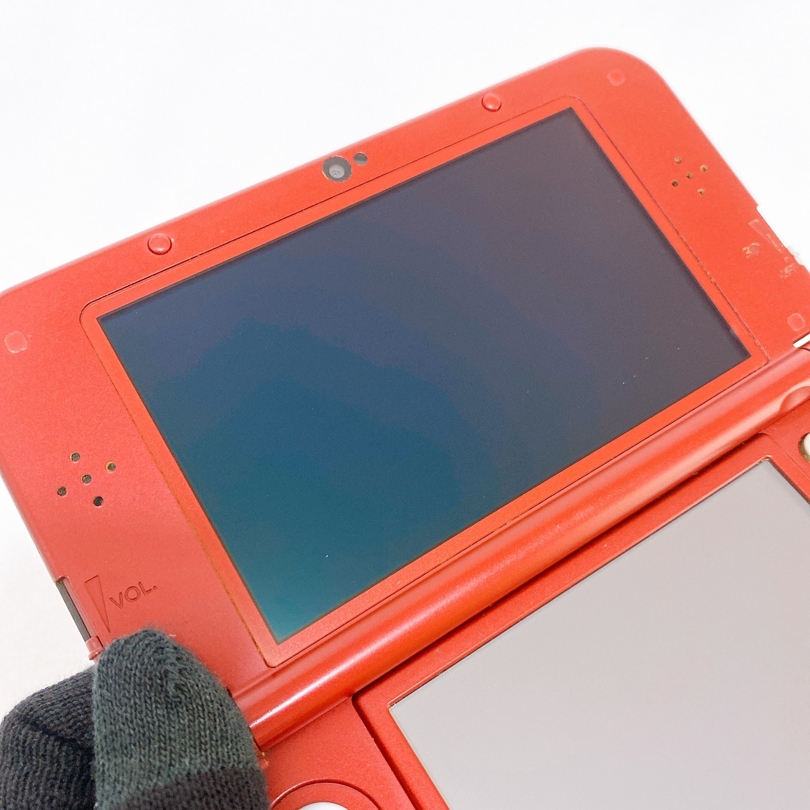 【Dual IPS】New Nintendo 3DS LL XL Metallic Red Console Stylus Japan Tested Rank A