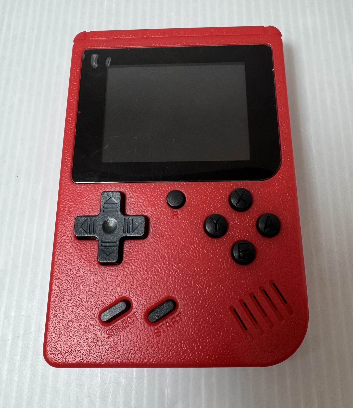 Merkury Innovations Arcade Fun Portable Game Console 200 Games Red w/ Charger