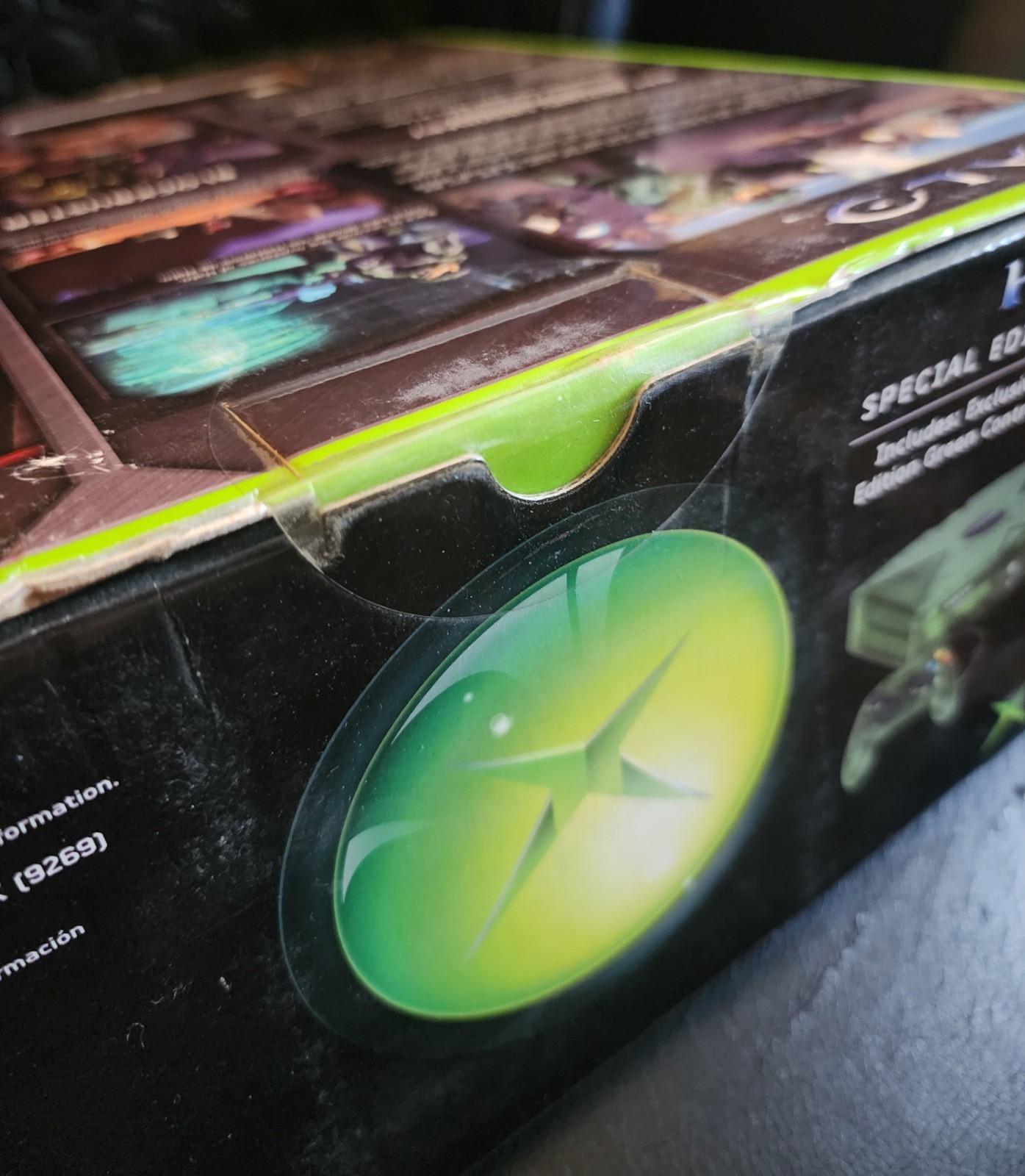 ORIGINAL XBOX Halo Special Edition Translucent Green NEW, SEALED 2004 NIB