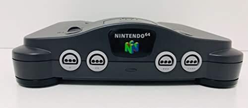 Nintendo 64 N64 Console Black & Controller & charger In Box Japan «Excellent»
