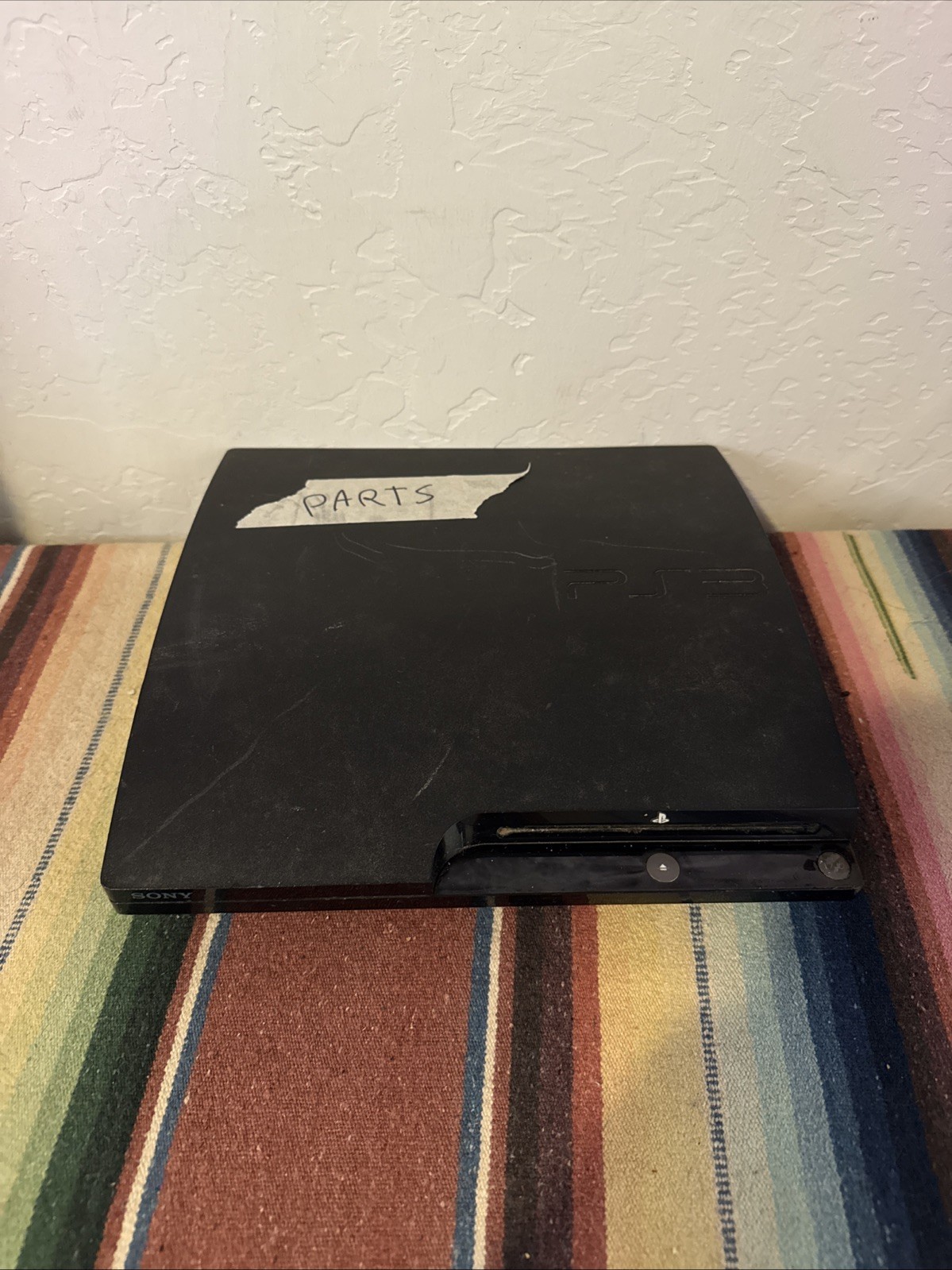Sony PlayStation 3 PS3 Console Only (CECH-2001A) No Cords For Parts Repair