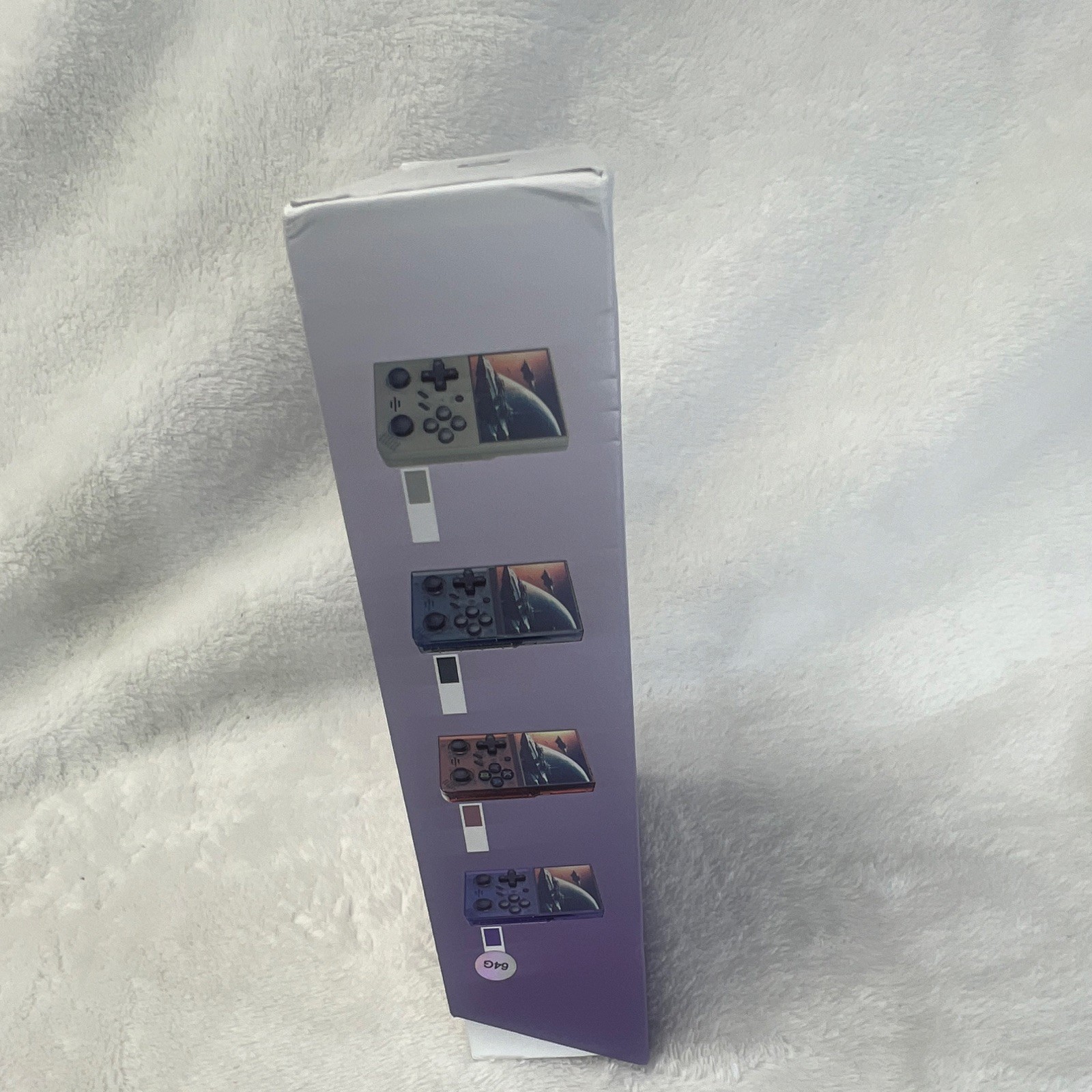 D-R35PLUS Handheld Game Console 64GB 640×480 Purple TV Output Card Slot