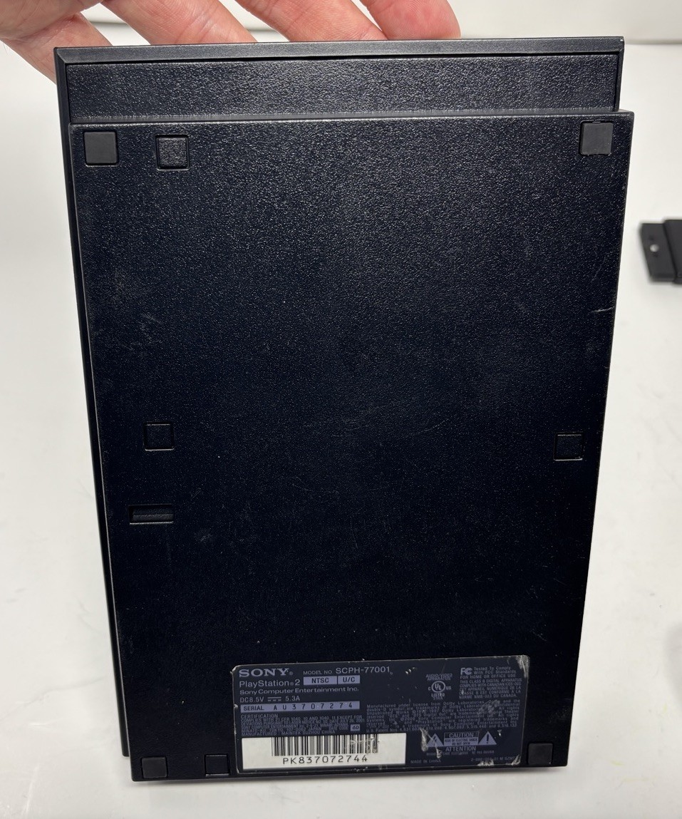 REFURBISHED – Sony PlayStation 2 PS2 Slim Console Bundle – NEW LENS + BATTERY