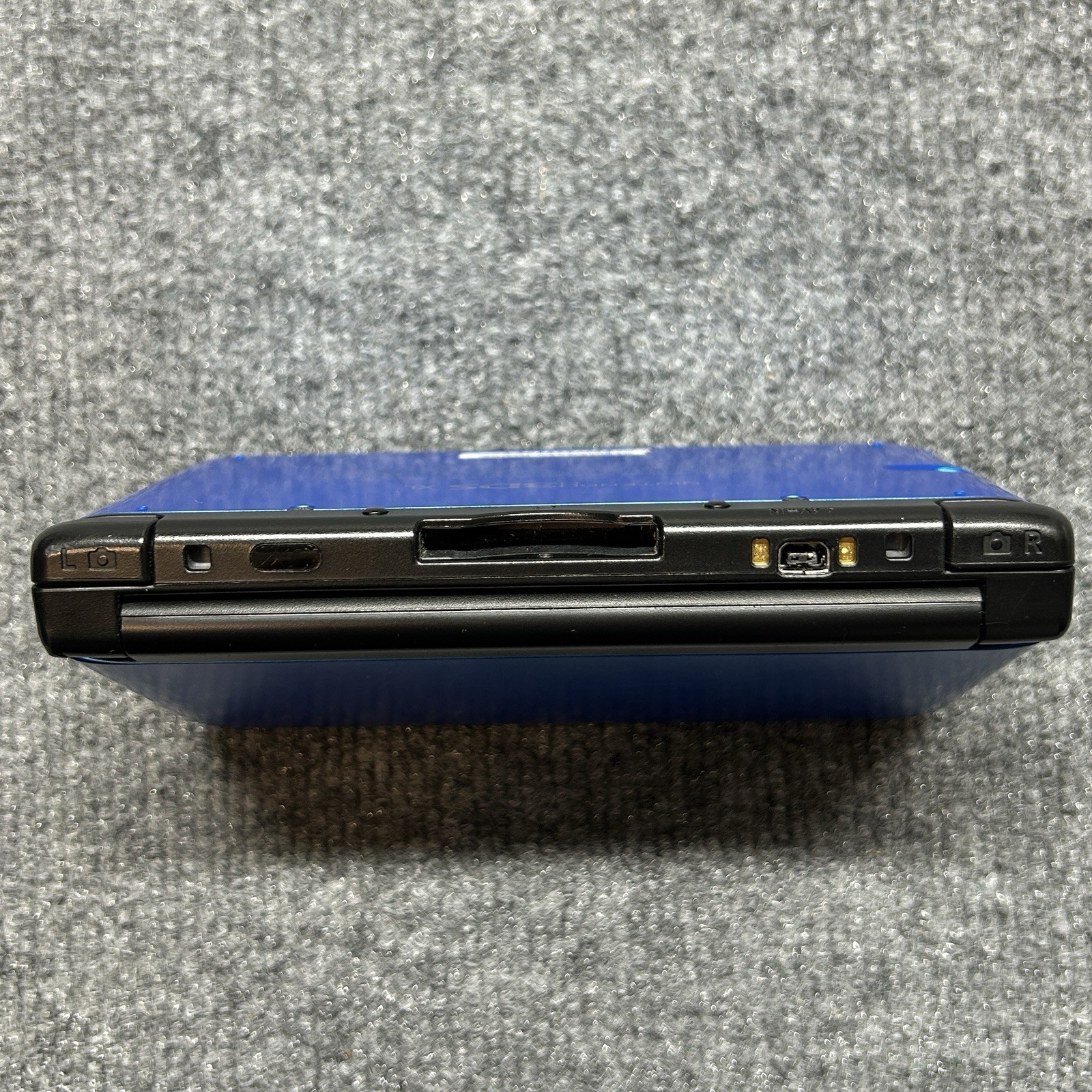 Nintendo 3DS XL Handheld Game Console SPR-001 Blue & Black NO STYLUS w/ Charger