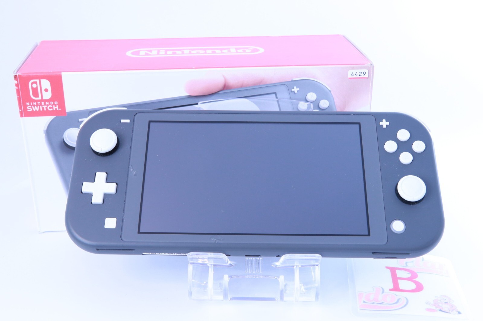 JP Game Nintendo Switch Lite Gray [Rank :B] W/Box【 Region Free 】